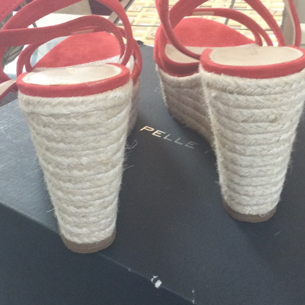 Pelle Moda Dora Wedge Sandals - Picture 4 of 9